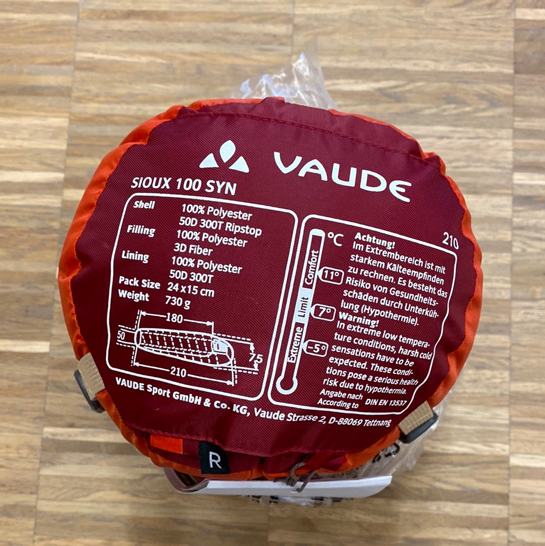 Sac de couchage VAUDE Sioux (dark indian red)