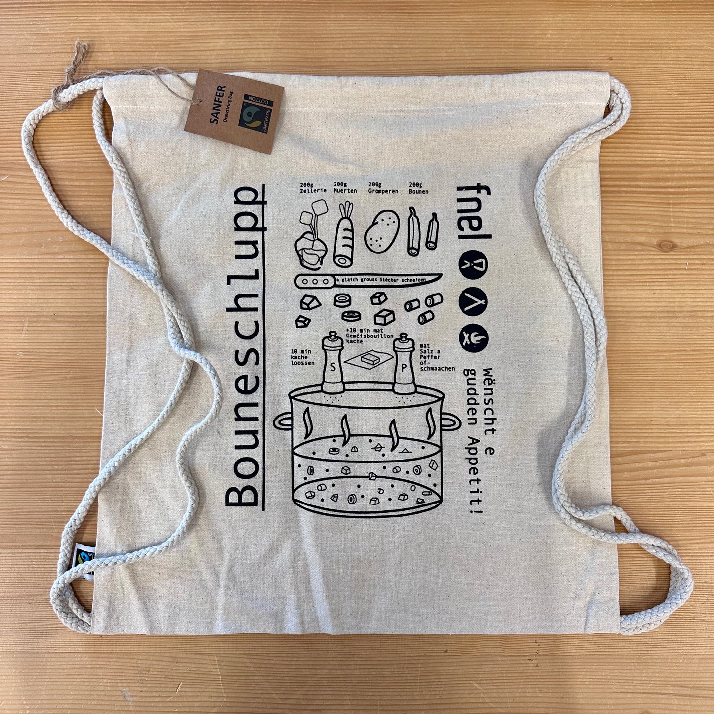 Sac en cotton - Gym Bag (Bouneschlupp)