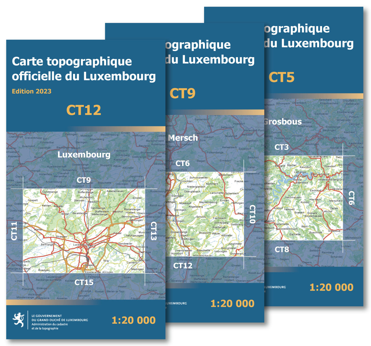 Carte Topographique 🇱🇺