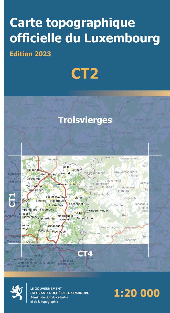 Carte Topographique 🇱🇺