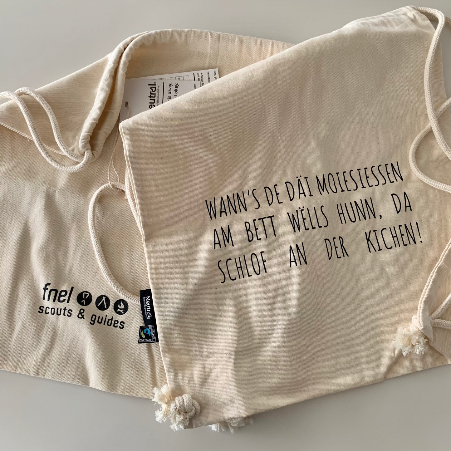 Sac en cotton - Gym Bag (moiesiessen)