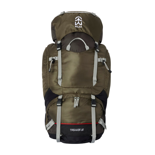 Sac à dos WILSA Trekker 65L (kaki)