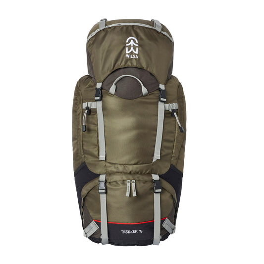 Sac à dos WILSA Trekker 75L (kaki)