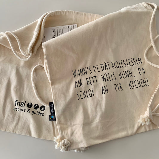 Sac en cotton - Gym Bag (moiesiessen)